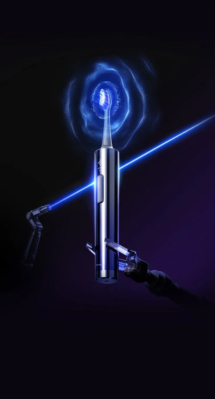 Lumident W60 s modrým svetlom